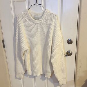 Varley Ribbed Crewneck Sweater